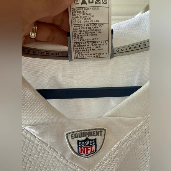 Reebok NFL On Field Jersey Dallas Cowboys Jason Witten #82 White Size L - Picture 5 of 15